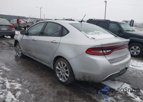 2013 Dodge Dart Limited из США, поврежденный, VIN 1C3CDFCA1DD333853